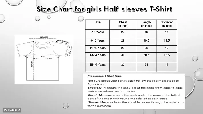 Ayvina Girls Regular Fit Half Sleeves Tshirt Combo Pack of 2-thumb5