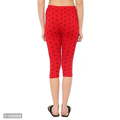 Women Calf Length Capri Leggings