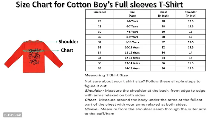 AYVINA Boys Full Sleeve Round Neck Cotton Tshirt |Boys T-Shirt | T-Shirt for Boy's Pack of 3-thumb5