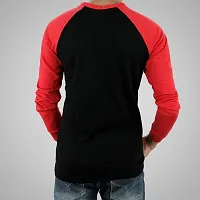 Ayvina Regular fit Solid Men's Henley Neck Full Sleeve Cotton Blend T Shirts Pack of 2 Black-Olive-thumb1