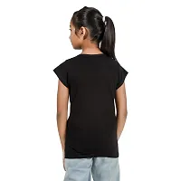 Ayvina Girls Regular Fit Half Sleeves Tshirt Combo Pack of 2-thumb1