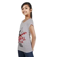 Ayvina Girls Regular Fit Half Sleeves Tshirt Combo Pack of 2-thumb2