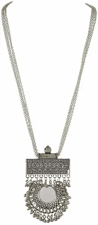 Stylish Silver Alloy Beads Jewellery Set For Women-thumb1