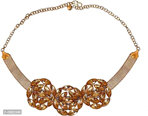 Stylish Golden Brass  Jewellery Set For Girls  Women-thumb4