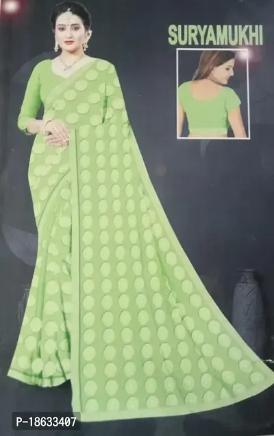 Stylish Women Kosa Silk Saree with Blouse piece-thumb0