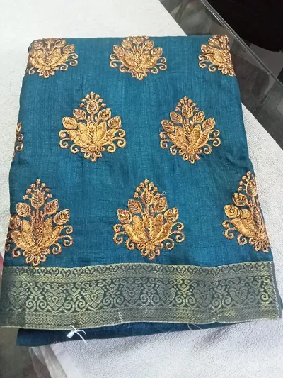 Must Have Cotton Silk Saree with Blouse piece 