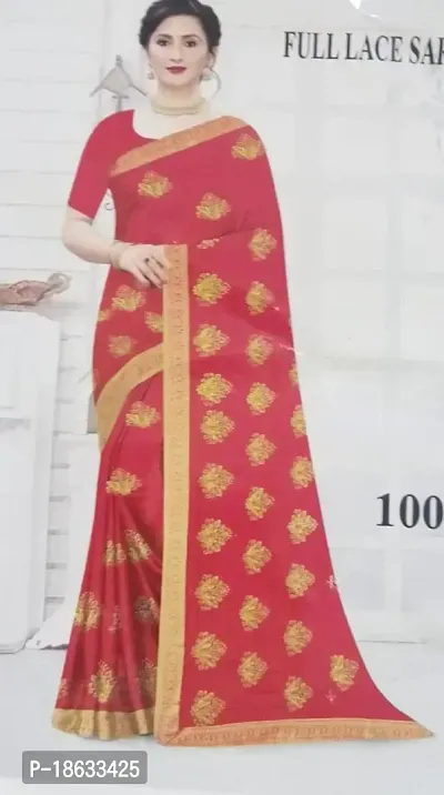 Stylish Women Cotton Silk Saree with Blouse piece