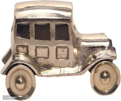 Small Brass Jeep Replica for Display - Vintage-Inspired Brass car Figurine Kids Toy - Luxurious Brass Miniature Home deacute;cor Collectibles - Table top Decor-thumb0