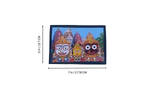 Jagannath Photo with Frame - Divine Lord Jagannath Portrait - 5 x 7 Inches, Revered Jagannath Image with Stunning Colors and Sacred Aura | Lord Jagannath Photo-thumb2