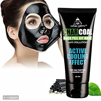 Charcoal Peel Off Mask for Men  Women