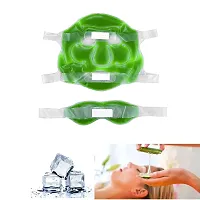 Cool Gel Full Face Mask Summer Ice Cooling Sleeping Mask for Eye-thumb2