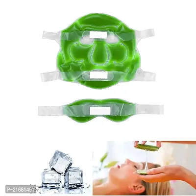 Cool Gel Full Face Mask Summer Ice Cooling Sleeping Mask for Eye-thumb3
