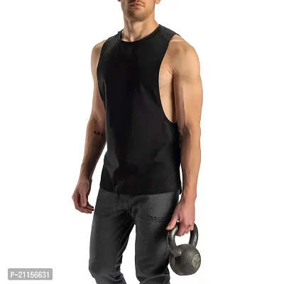 HOT BUTTON Get Ripped Men's Muscle Gym Workout Stringer Tank Tops - Perfect for Bodybuilding and Fitness - Comfortable and Stylish T-Shirts