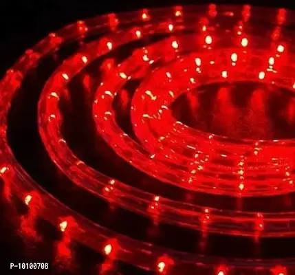 CIRAMA Red LED 3 Meter Rope Light Pipe Light Decorative Light, Festivals LowPrice, Home-Office, POP Ceiling Light, Rice Lights,Diwali, Eid, Stage Decoration, Birthday Christmas Decoration, Pack of 1 (