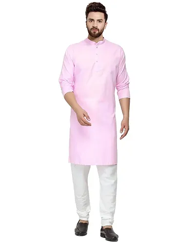 Kirtida Designer EMLOVZ Men's Blend Kurta Pyjama Set