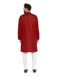 Kirtida Designer Men's Cotton Blend Regular Kurta-thumb1