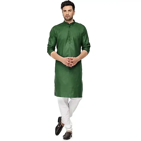 Hot Selling cotton blend kurtas For Men 