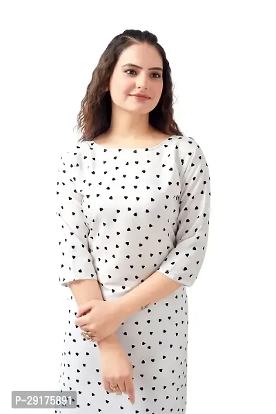 Stylish Crepe Stitched Kurta For Women-thumb4