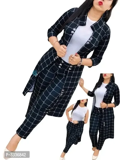 Imported Stretchable 3 Pieces SET-Co-ord Set For Women-thumb1