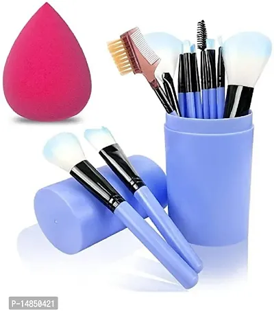Diya Makeup Brush Set - 12 Pcs Makeup Brushes for Foundation-thumb0