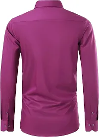 HEAUTA Men Long Sleeve Dress Shirt - Regular Fit Stretch Free-Wrinkle Button Down Shirt-thumb1