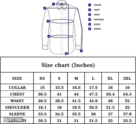 HEAUTA Men Long Sleeve Dress Shirt - Regular Fit Stretch Free-Wrinkle Button Down Shirt-thumb5
