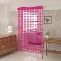 Pink Color Heart Shower Curtain-thumb2