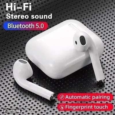Shopline TWS i_12_19 Twins Wireless Bluetooth Earbuds Earphone with Mic White-thumb0