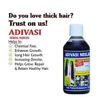 Adivasi Neelambari hair oil original | Adivasi herbal hair oil for hair growth | Hair Fall Control For women and men 250 ml-thumb4