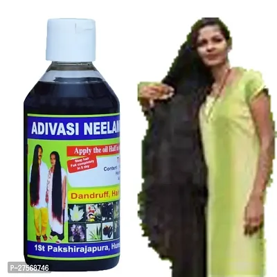 Adivasi Neelambari Hair Oil Original - Adivasi Herbal Hair Oil For Hair Growth - Hair Fall Control For Women And Men 250 Ml