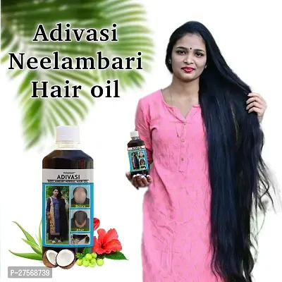 Adivasi Neelambari Hair Care For Hair Fall Control And Hair Growth - Ayurvedic Hair Oil 250 Ml-thumb2