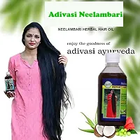 Adivasi Neelambari Hair Oil For Danduffs And Hair Fall Controll With Adivasi Ayurvedic 250 Ml-thumb1