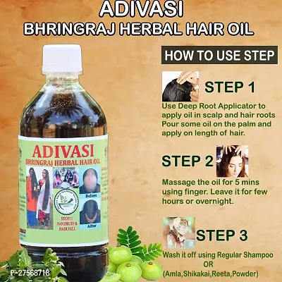 Adivasi Neelambari Ayurvedic Hair Care Adivasi Herbal Hair Oil Made By Pure Adivasi Ayurvedic Herbs 250 Ml Pack Of 2-thumb4