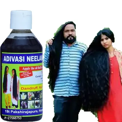 Adivasi Neelambari Hair Oil For Men  Women - Promotes Hair Growth  Reduces Hair Fall 250 Ml