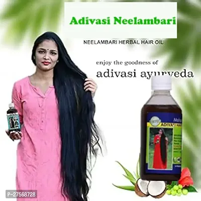 Adivasi Neelambari Adivasi Bhringraj Herbal Hair Oil 250Ml Made By Pure Adivasi Ayurvedic Herbs 250 Ml-thumb2