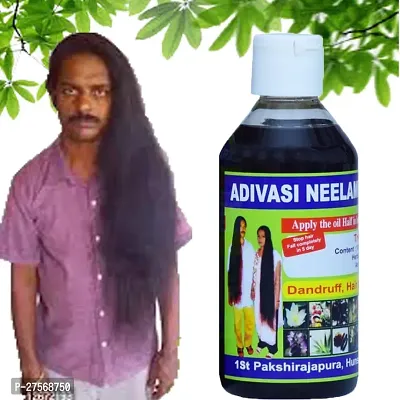 Adivasi Neelambari Adivasi Herbal Hair Oil For Hair Growth, Hair Fall Control 250 Ml