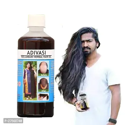 Adivasi Neelambari Hair Oil - With Indigo, Amla, Currly Leaf And Henna Oil - Mineral Oil Free 250 Ml-thumb0