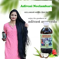 Adivasi Neelambari Say Goodbye To Dandruff And Hair Fall Adivasi Oil 250 Ml-thumb1