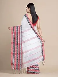 Sushrita Boutique Womens Traditional Prints Solid Khadi Handloom Saree (NGP_13)-thumb1