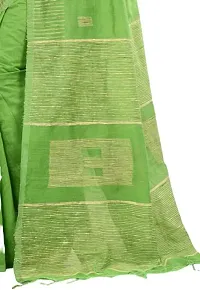 Sushrita Boutique Womens Traditional Prints Solid Khes Handloom Saree (KBS_2)-thumb1