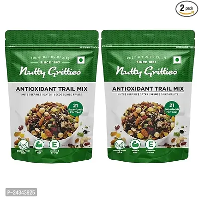 Nutty Gritties Antioxidant Trail Mix- 400 Grams, Pack Of 2