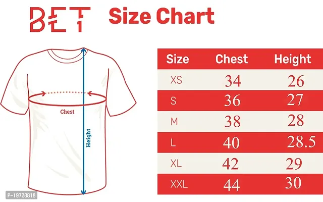 BET Branded Cotton Men's Tshirt (Small, RED)-thumb4