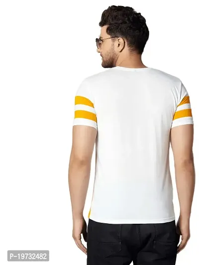 BET Branded Men's TEES (Small, CBC 1 White Yellow)-thumb5