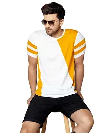 BET Branded Men's TEES (Small, CBC 1 White Yellow)-thumb2