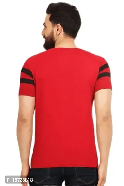 BET Branded Cotton Men's Tshirt (Small, RED)-thumb2