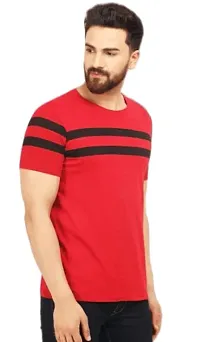 BET Branded Cotton Men's Tshirt (Small, RED)-thumb2