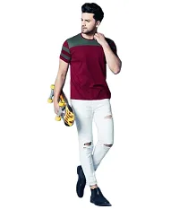 Multicoloured Cotton Tshirt For Men-thumb2