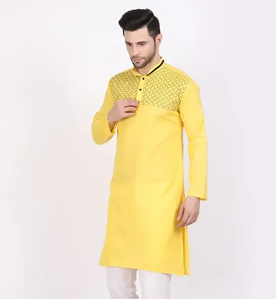 Embroidered Kurta For Men