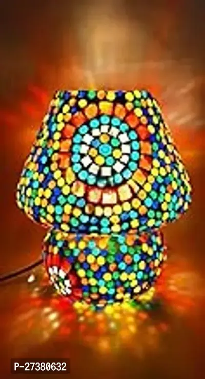 Mosaic Glass Lamp For Home,Office,Festival Decoration Bulb Not Included