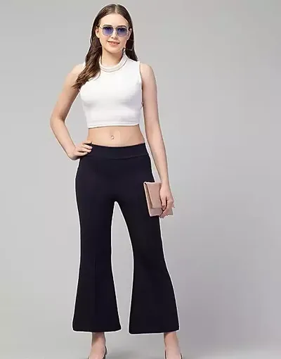 Women Fancy Bell Bottom Trouser